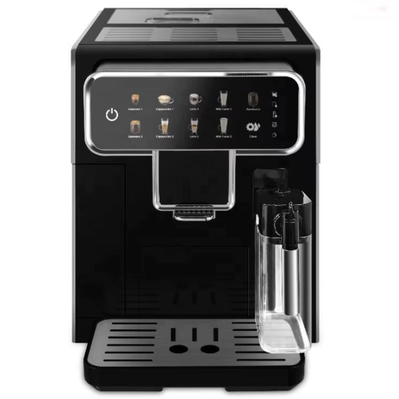 Cappuccino Maker Fully-Automatic Espresso Intelligent Electric Cappuccino Latte Coffee Maker Machine for Home Use