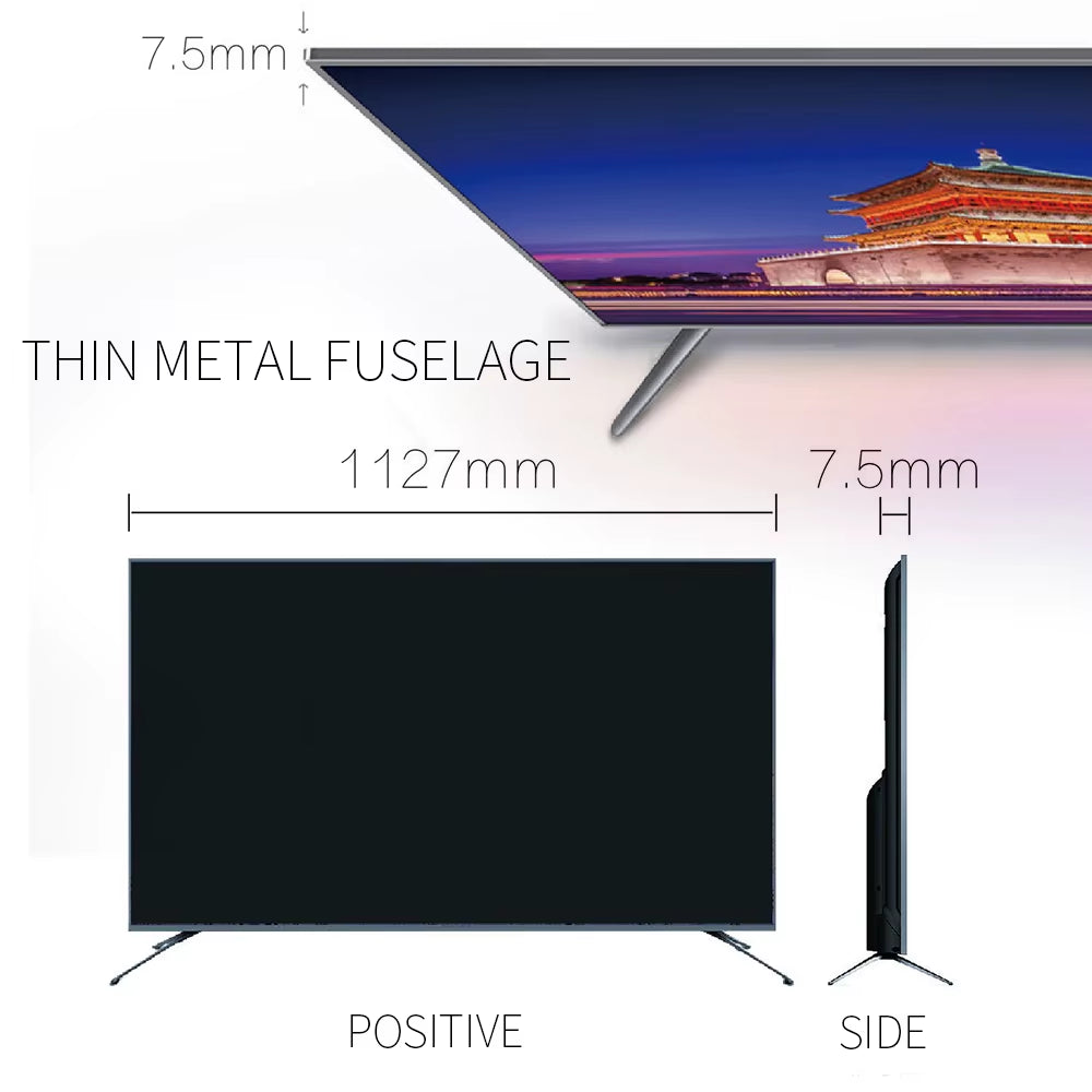 50 Inch Glass-Free 3D Naked 3D Display AD Player Glasses Free 3D 4K Bathroom TV LED LCD Display for Advertisement FY3D-V-50 60HZ