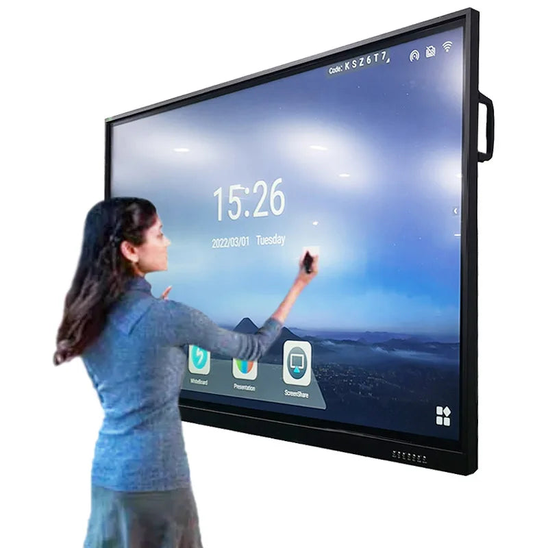  Interactive LED Smart Board Memo 55-Inch CN;GUA  with Free Whiteboard Software 16:9 Interactive Bis Technology for Business and School