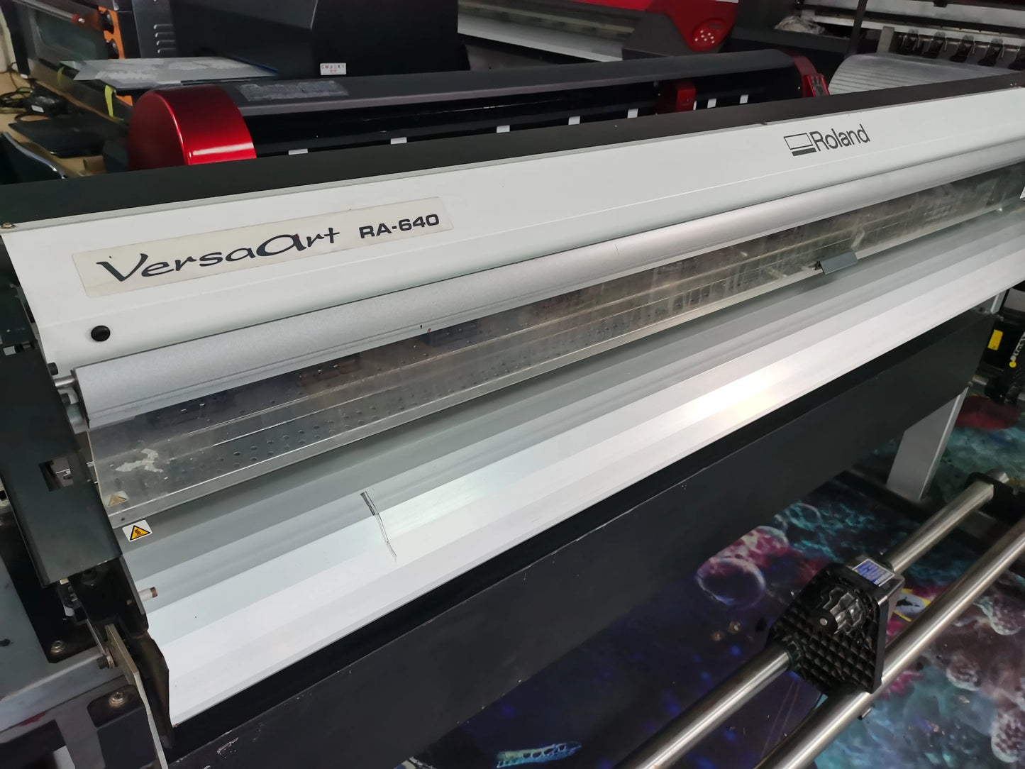 Roland Re-640 Large Format Inkjet Plotter Refurbished Eco-Solvent Sublimation Printer for Multicolor Wide Page Use