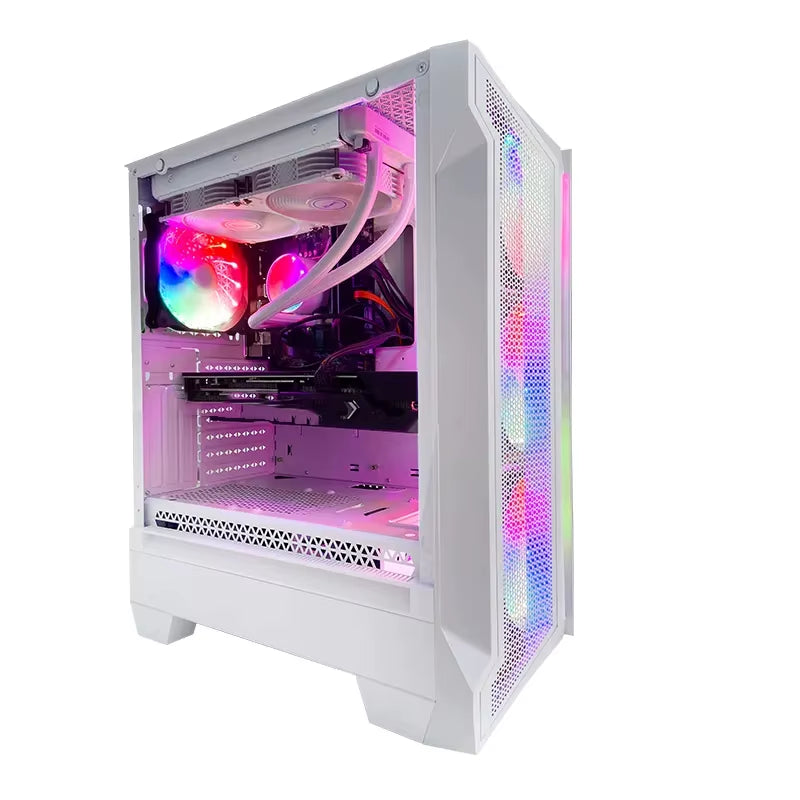  Full Gaming Pc Custom intel core i5 Computer Set Equipment Desktops Prebuilt Wholesale Build Desktop Gamer Pc